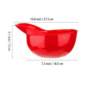 Custom Logo <b>Large</b> Capacity Baseball Helmet Ice Cream Bowl <b>Plastic</b> Snack Bowls for Sports Promotions - Product Image 2
