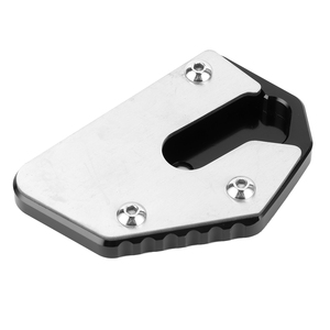 Almohadilla de extensión para soporte lateral de motocicleta, ampliador de soporte lateral apto para Suzuki V Strom DL 650 <span class=keywords><strong>2012</strong></span> 2019 - Product Image 3