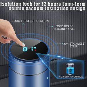 XD749 Custom Logo Printed Smart Digital Drinkware Thermos <b>Flask</b> Promotion Corporate Activity Business Gift Smart Water Bottle - Product Image 3