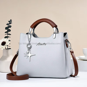New Wholesale Leather Fashion Quilted Leather Designer Women's Shoulder Bags Large Capacity <b>Handbags</b> for Women Luxury - Product Image 4