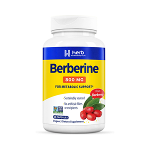 Cápsulas de Berberina de Marca Privada OEM/ODM - Suplemento de Berberina Natural de Alta Pureza, Bueno para la Salud - Product Image 1