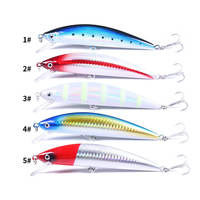 Leurre Minnow Artificiel en Plastique Dur de Haute Qualité, 12cm 39g, à Lame Longue, Vente en Gros Chine