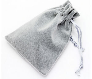 Recyclable Black <b>Velvet</b> 7*9cm Ring Earrings Bracelet Necklace Gift Pouch for Displaying and Packaging - Product Image 3