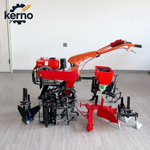 Mini Tractor de Alta Eficiencia de 9hp con Motor Diésel y Rotocultivador para Agricultura, Cultivo de Arrozales y Labranza de Campos Lodosos - Product Image 1
