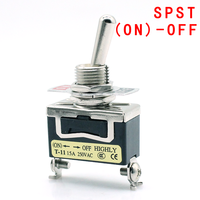 Interrupteur à bascule SPST SPDT 15A 250VAC 2 broches 3 broches On-off/on-on/on-off-on 3 positions 3 broches Interrupteur momentané DPDT Bakélite Instruments