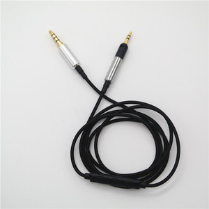 Audio <b>Cable</b> 120cm Aluminum Alloy Tin-plated Copper With <b>Mic</b> For Portable Audio Player - Product Image 4