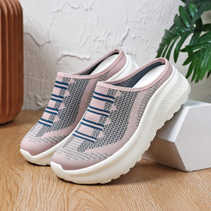Nouvelle collection 2026 : <span class=keywords><strong>Baskets</strong></span> compensées confortables et respirantes pour femmes, à bout large et de haute qualité, idéales pour la marche. - Product Image 2