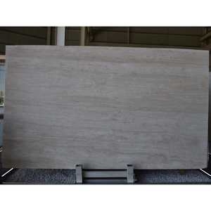 แผ่นหินอ่อน UnionStone Super White Travertine สำหรับตกแต่งผนังและปูพื้นแบบโมเดิร์น ขัดเงา เหมาะสำหรับตกแต่งภายในบ้านพักอาศัย รับประกัน 1 ปี - Product Image 1