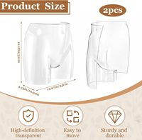 Mannequin de présentation de sous-vêtements de haute qualité pour comptoir de magasin, présentoir de vêtements en plastique, mannequin féminin avec hanches