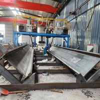 Poutre en acier structurel H, qualité BS Q235B S355JR S275JR, laminée à chaud, découpe, soudage, pliage, galvanisée