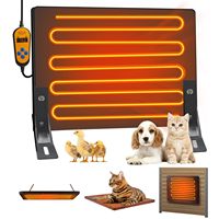 Chauffe-coop pour poulets, panneau chauffant à température réglable pour volailles, poussins, canards, chauffage hivernal