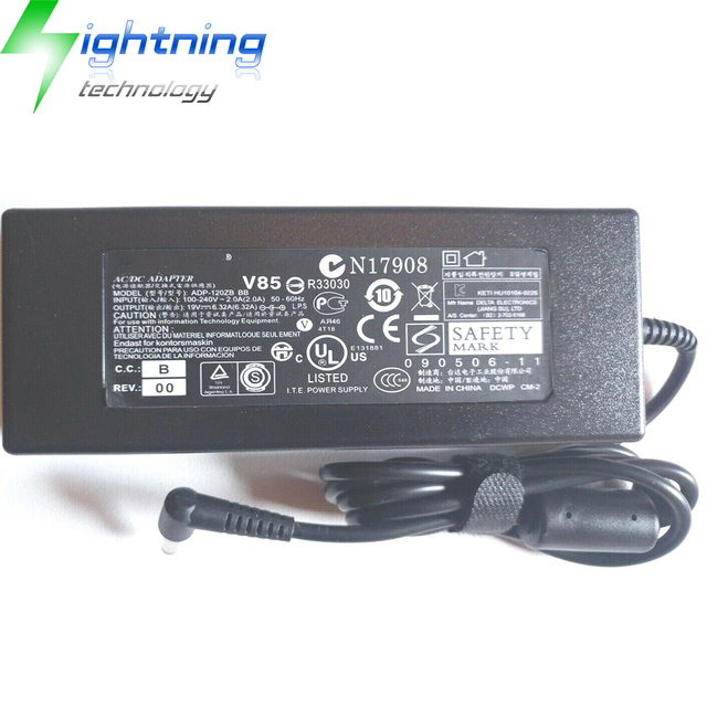 New Genuine Original 120W 19V 6.32A 5.5*2.5mm ADP-120ZB BB Laptop Adapter for Asus GL552JX GL552V GL552VL Notebook Charger