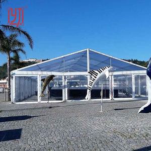 Tente de réception en PVC transparente grande taille 20x30 20x40 pour 1000 personnes, idéale pour mariages et événements - Offre Spéciale - Product Image 4