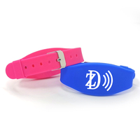 Bracelet RFID personnalisé 13,56 MHz pour la gestion et le suivi des patients – Bracelets RFID NFC confortables