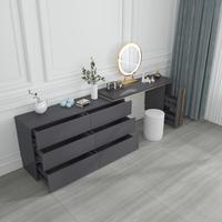 Armoire de rangement intégrée à tiroirs de luxe, armoire moderne, minimaliste, meuble TV, multifonctionnel, fait sur mesure