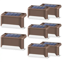 Lampe murale solaire résidentielle ECO en polysilicium, éclairage LED haut/bas, pour escalier, clôture, jardin extérieur, indice de protection IP65, lumière du jour 6000K