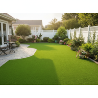 Tapis d'herbe artificielle d'intérieur, tapis en gazon synthétique doux pour la maison, le bureau, la chambre, imperméable, résistant au feu, antidérapant, personnalisable