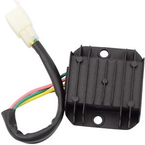 <span class=keywords><strong>Regulador</strong></span> de Voltaje de <span class=keywords><strong>4</strong></span> <span class=keywords><strong>Pines</strong></span> para Motocicleta GOOFIT para Motores Verticales GY6 de 150cc y CG de 125cc 150cc 200cc 250cc, ATV, Dirt Bike, Go Kart - Product Image 1