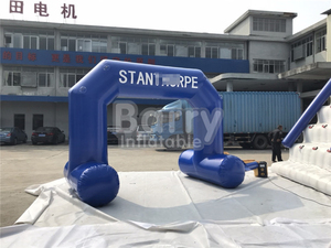 Arco de línea de acabado inflable para fiestas al aire libre, Logo personalizado, gran carrera - Product Image 2