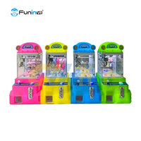 Machine à poupées miniatures en métal personnalisable, de haute qualité, à monnayeur, pour parcs de jeux pour enfants, 110V/220V EU/US, vente chaude en usine, prix abordable