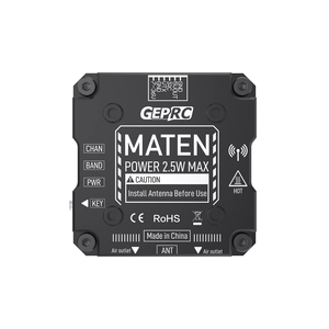 ต้นฉบับ geprc maten 5.8G 2.5W การส่งภาพ vtx Pro การเจาะสัญญาณที่เสถียรการปรับค่า OSD ที่แข็งแกร่ง - Product Image 5