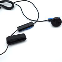 Headset Gaming 3.5mm Single Ear Earbud dengan Mikrofon, Klip, dan Tombol Mute untuk Kontroler PS4 PS5 Xbox, Part Game Grosir