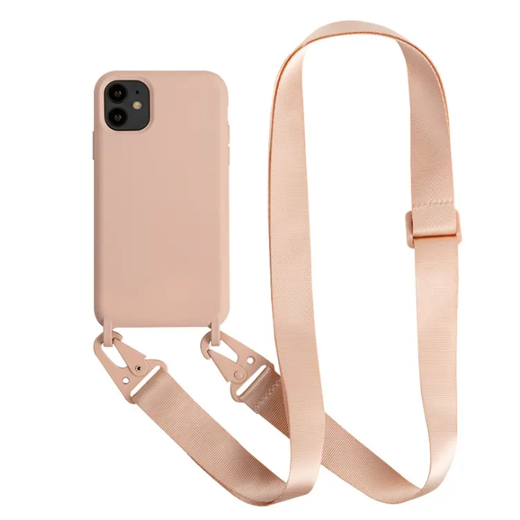 Voor Iphone 11 X Max 12 13 14 15 Pro Max Designer Modulaire Ketting Siliconen Harde Achterkant Schokbestendig Crossbody Mobiele Telefoonhoesje