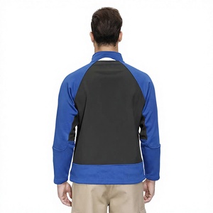High Quality <b>Thin</b> Men's Hooded Canvas Softshell Windproof <b>Waterproof</b> Outdoor Winter <b>Jacket</b> Custom Design Raincoat Workwear Front - Product Image 3