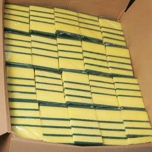 Esponja de limpieza mágica de cocina a precio barato, esponja rectangular de PU, estropajo, esponjas para limpieza de platos - Product Image 2