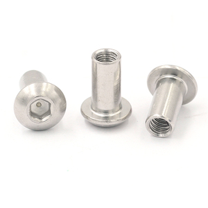 Écrous de fixation pour meubles, écrous à tête plate, écrous à douille filetés M2 M2.5 M3 M4 M5 <span class=keywords><strong>M6</strong></span>, écrous à douille en acier inoxydable - Product Image 6