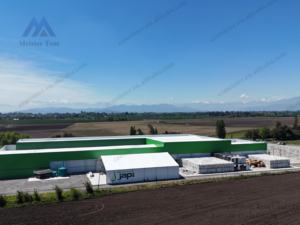 Carpa de Almacenamiento Grande de PVC Impermeable e Ignífuga de 20x50m para Todas las Estaciones, para Exposiciones, Almacenes, Fábricas y Uso en Exteriores - Product Image 2