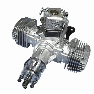 Original DLE 40CC <b>Gasoline</b> Engine Twin Cylinder DLE40 Metal Assembled Class for RC Airplane Private Mold Guangdong China - Product Image 1