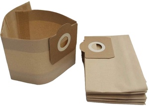 Bolsas de papel para <span class=keywords><strong>aspiradora</strong></span>, kit de filtro de polvo, <span class=keywords><strong>bolsa</strong></span> (5 uds), ajuste de repuesto para Karchers MV1.WD3200.WD3300 - Product Image 4