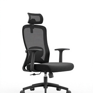 Silla de Oficina Ejecutiva Ergonómica Moderna y Contemporánea de Cuero Genuino, con Elevación a Gas, Giratoria, Ajustable y Plegable, para Hospital u Hotel - Product Image 3