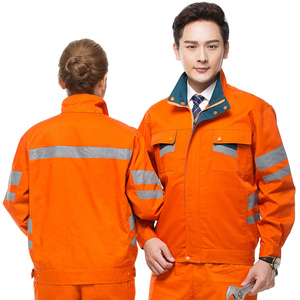 Conjunto de ropa de trabajo de seguridad para hombres y mujeres, traje reflectante antillama, Impresión de soldadura de seguridad, venta al por mayor, gran oferta - Product Image 6