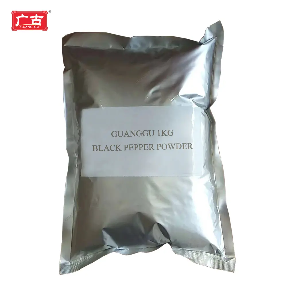Pimienta Negra vietnamita instantánea, calidad prémium, 1kg * 10 bolsita, polvo de condimentos en bolsas