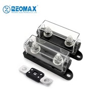 ANM-B Tempat Sekring Model Bolt-on untuk Sekring Mobil ANM/AMM/298 40A-500A 32V-80V Kotak Sekring Otomatis Blok Sekring DC