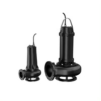 Pompa Penggiling Limbah Submersible Impeller Pemotong Kuat untuk Air Limbah Industri
