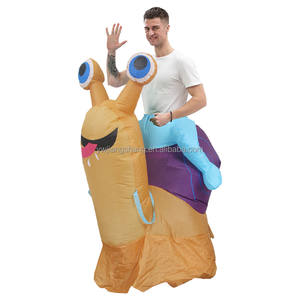 Tamaño libre <span class=keywords><strong>adulto</strong></span> Halloween inflable Grump Caracol Ride-On mascota <span class=keywords><strong>disfraz</strong></span> para fiestas <span class=keywords><strong>de</strong></span> vacaciones <span class=keywords><strong>disfraz</strong></span> <span class=keywords><strong>de</strong></span> Cosplay - Product Image 3