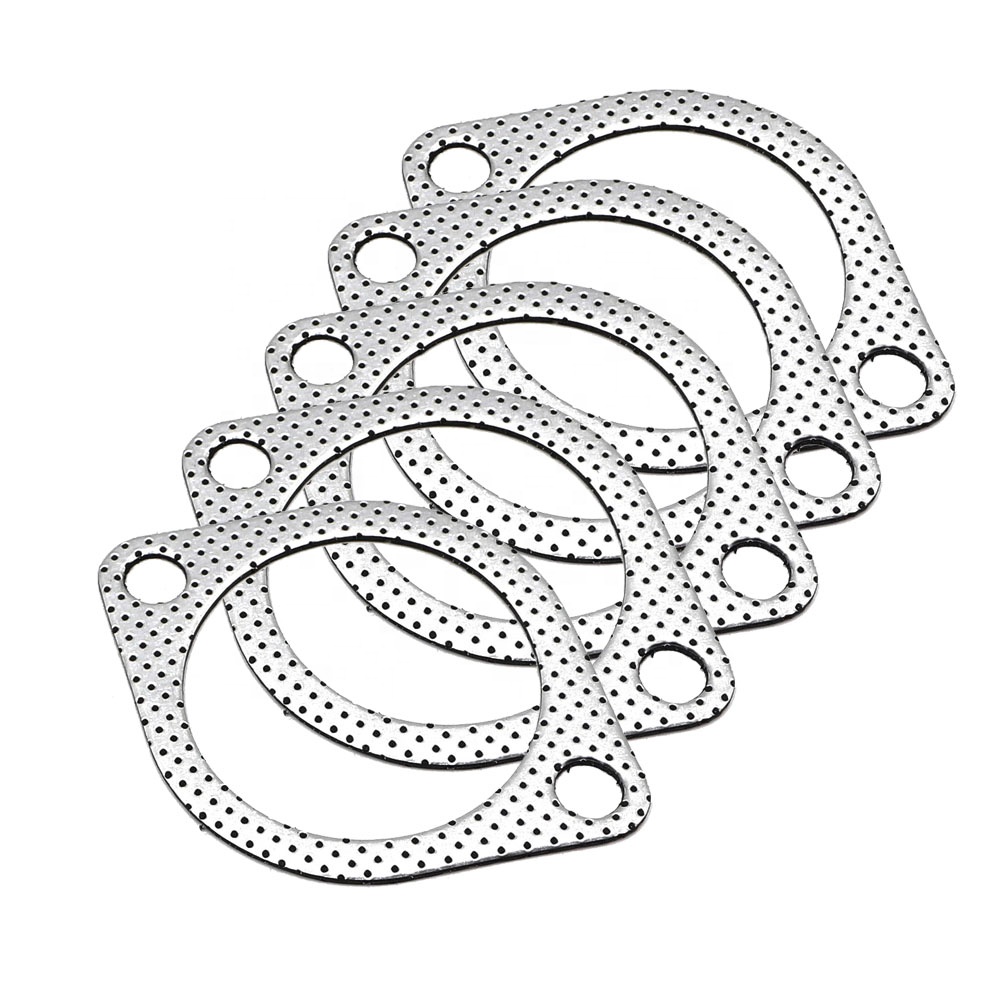 5pcs/lot 3.11inch 79mm Round Exhaust Pipe Connector Gasket To Muffler Gasket Exhaust Gasket