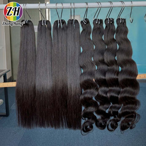 Paquetes de cabello virgen crudo ZH Body <span class=keywords><strong>Wae</strong></span>, paquetes de cabello humano crudo de alta calidad, paquetes de cabello humano virgen brasileño virgen de grado 15A - Product Image 1