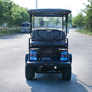 चीनी क्लब प्रीज़ी चार संलग्न पावर गोल्फ कार्ट सस्ती कीमत 2 4 6 सीटर इलेक्ट्रिक गोल्फ कार्ट्स - Product Image 5