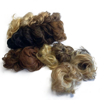 Chinois Remy Cheveux Chignon Pièce Style Droit Messy Chignon Cheveux Chignons Tissage Extension Type De Cheveux Humains