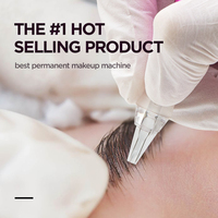 2025 plus récent rose lèvre 2.0mm électrique tatouage Micro Blading Machine PMU tatouage Machine de maquillage Permanent pour tatouage des lèvres
