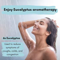 Comprimés de vapeur de douche naturels végétaliens de marque privée aux huiles essentielles de lavande naturelle