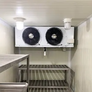 Armazém completo do sistema sala fria evaporador sala congeladora unidade refrigeração sala fria