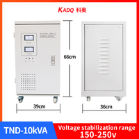 Régulateur monophasé 220V entièrement automatique de stabilisateur de tension de climatisation domestique à courant alternatif industriel de haute puissance