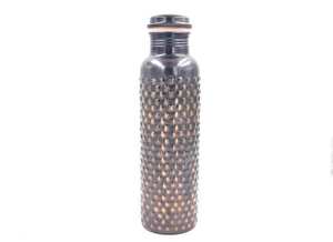 Bubbly Design Pure <b>Copper</b> <b>Bottle</b> for <b>Drinking</b> Water Natural Antibacterial Health Benefits Use Available at Affordable Price - Product Image 2