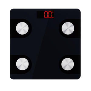 Báscula Inteligente Digital con Bluetooth, Medición de Grasa Corporal, Sensor de Alta Precisión, Diseño Cuadrado, Funciona con Batería - Product Image 1