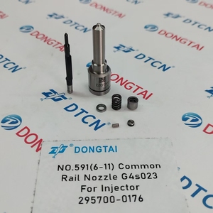 Ugello di iniezione Common Rail del carburante Diesel n. 591(6-11) G4S023 per Desno G4 iniettore 295700-0176 12698552 12678992 12696966 - Product Image 6